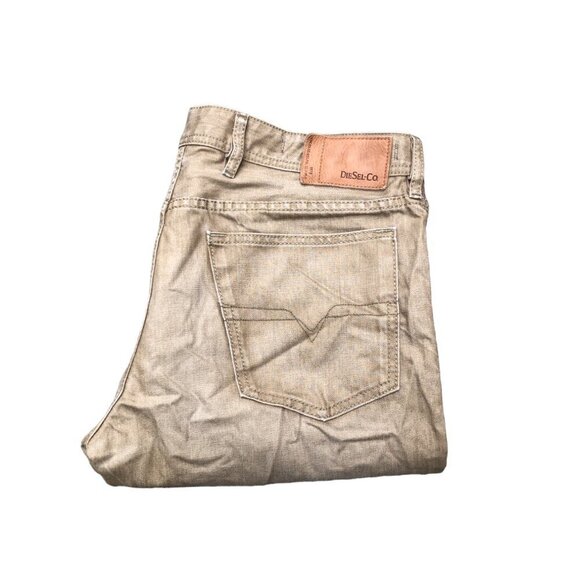 Vintage Diesel Jeans Size 36 WAYKEE Brown - Picture 3 of 8